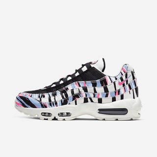 Pantofi Casual Nike Air Max 95 (Korea) Dama Albi Albastru Regal Roz Negrii | EXWQ-37128